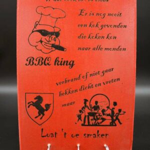 BBQ king wandbord