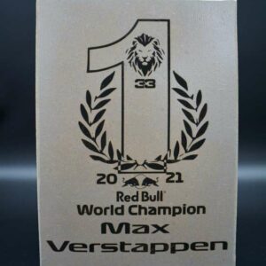 Wandbord Max F1 Champion