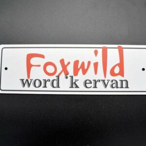 Foxwild bordje
